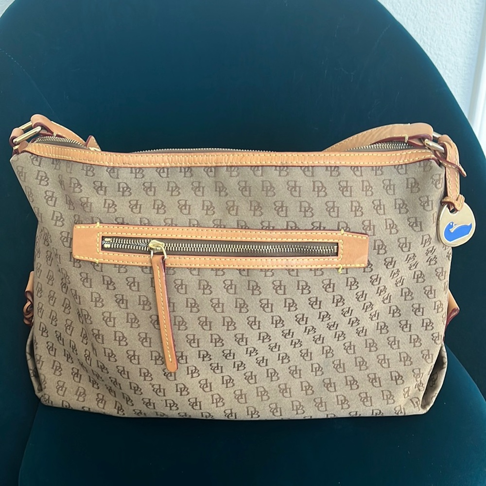 Monogram Dooney and Bourke cloth purse